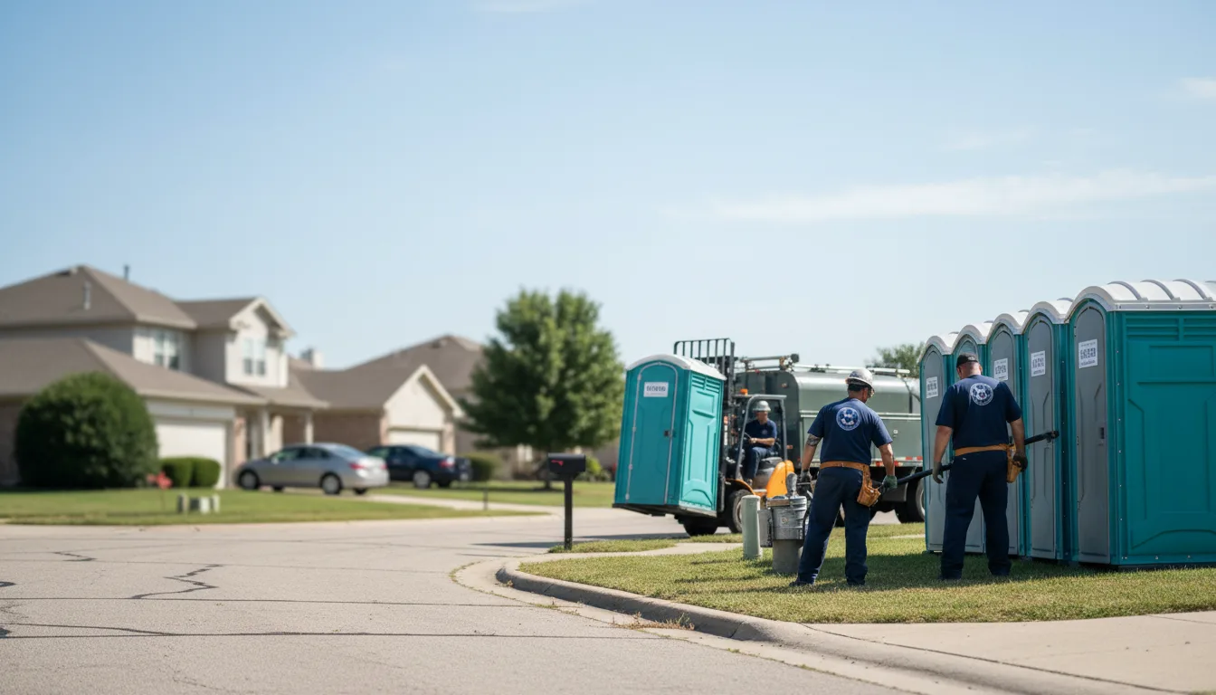 Porta Potty Rental in Crowville, LA near me